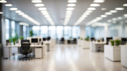 Defocused Modern Office
