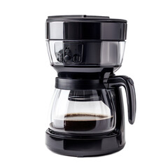 Coffee Maker side view isolate on transparent background