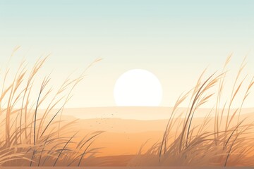 Beach Grass field grass backgrounds landscape.