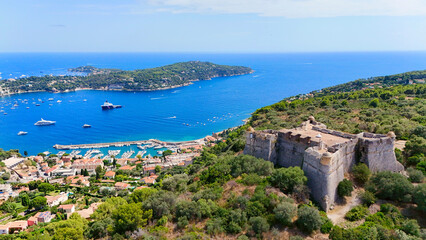 Fototapeta premium Nice, France - bird's eye view