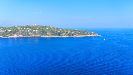 Fototapeta premium Nice, France - bird's eye view