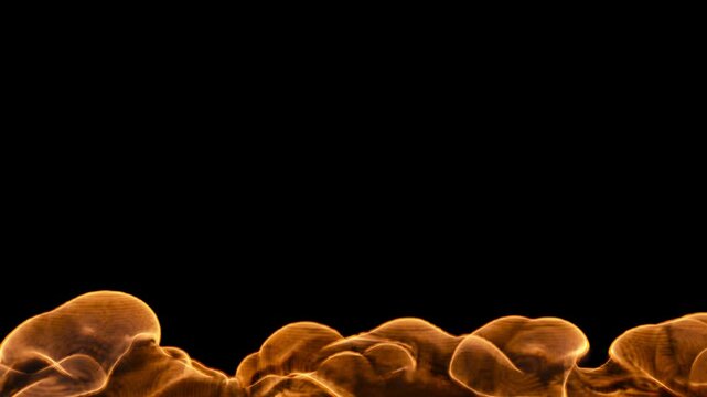 Fire and smoke transition burn wipe, three different speeds WITH ALPHA CHANNEL for transparent background