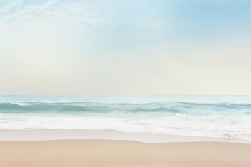Fototapeta premium Beach sea outdoors horizon.