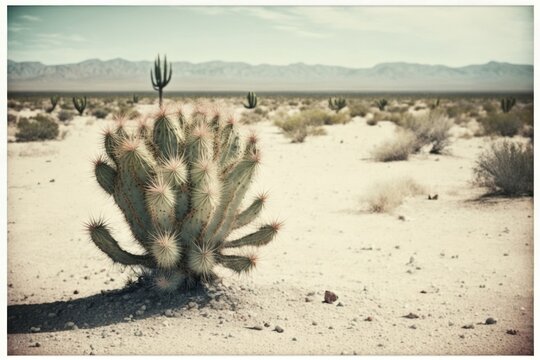 Cactus desert outdoors nature.