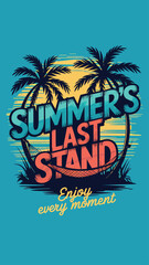 Naklejka premium 2d vector illustration t-shirt design with lettering 