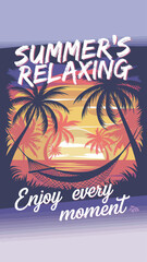 2d vector illustration t-shirt design with lettering "beach" with flag element and beach summer vector t shirt design
