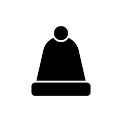 hat glyph icon