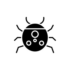 insect glyph icon