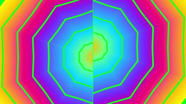 Green screen Simple aesthetic colourful gradient rainbow motion graphic for commercial product ads