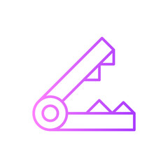 bear trap gradient icon