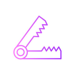 bear trap gradient icon