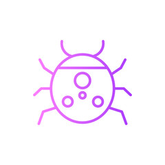 insect gradient icon