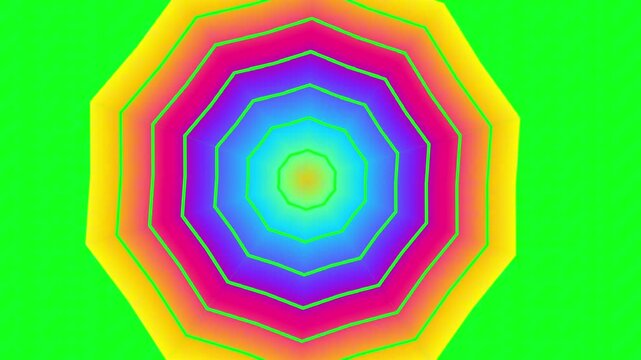 Green screen Simple aesthetic colourful gradient rainbow motion graphic for commercial product ads