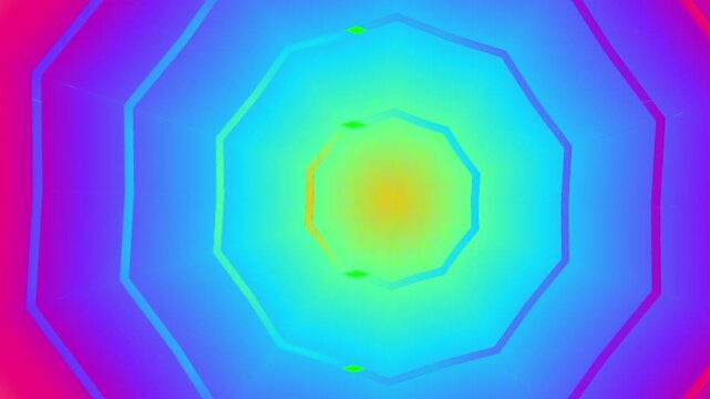 Green screen Simple aesthetic colourful gradient rainbow motion graphic for commercial product ads