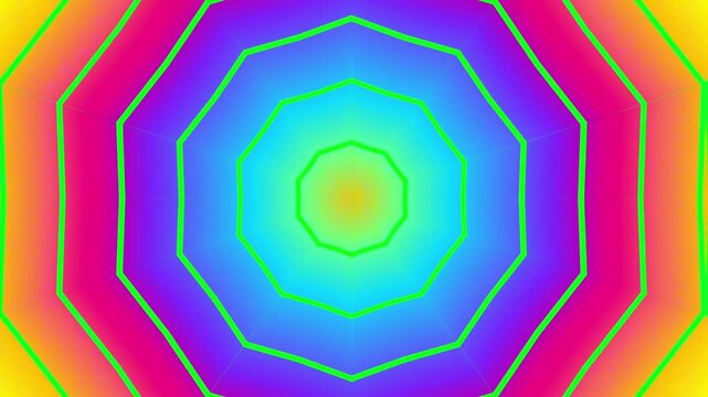 Green screen Simple aesthetic colourful gradient rainbow motion graphic for commercial product ads