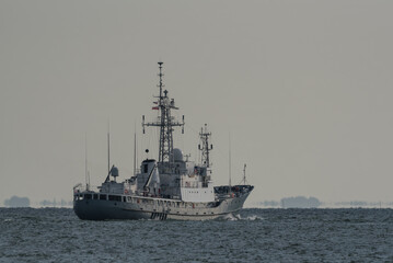 WARSHIP - Hydrographic ship of the Polish Navy