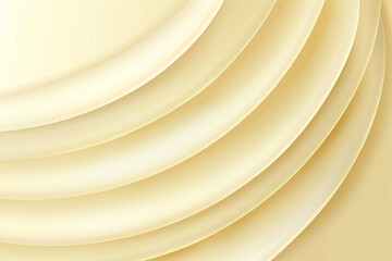 3D abstract layered concentric curve background in soft beige tones with radial lines and elegant minimal texture
