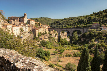 Minerve en Occitanie, village inscrit au patrimoine de l' Unesco