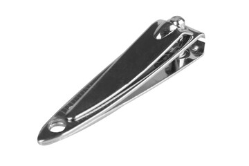 Nail clippers collection isolated on white background