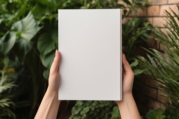 Book publication holding adult.