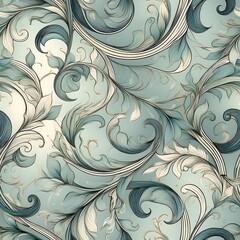 Elegant Delicate Vine Pattern for Refined Decor