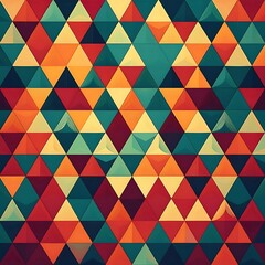 Striking Bold Pattern Featuring Triangles