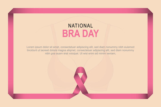 National BRA Day background.
