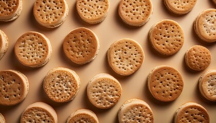 crumpet repeated pattern