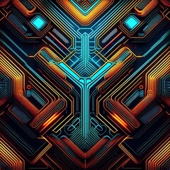 Sleek and Modern Futuristic Line Design