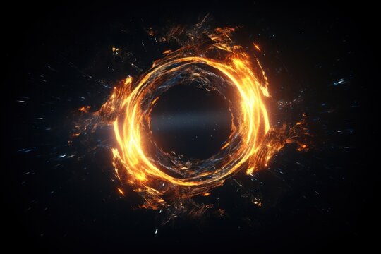 Light orb effect photo