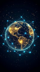 Obraz premium Global E Commerce Web, E commerce Growth