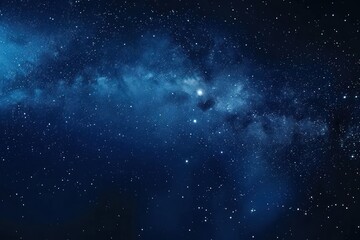 Vast starry night sky
