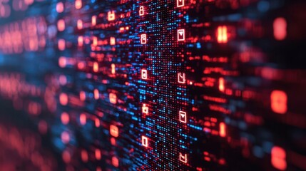 Obraz premium Encryption techniques securing scalable SaaS platforms, powered by cloud-based cybersecurity