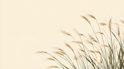 Golden wheat field with ripe ears swaying in the summer breeze