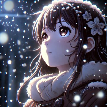 A Starry Snowy Sky