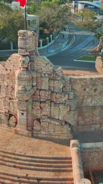 The video features theUxmal Mayan Ruins located in the Yucatan Peninsula, Mexico. TheUxmal Mayan Ruins are one of the most impressive and well-preserved Mayan ruins in Mexico. The ruins are made up of