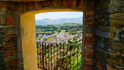 Borgo fantasma della Rabatana, quartiere abbandonato della cittadina di...