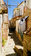 Borgo fantasma della Rabatana, quartiere abbandonato della cittadina di...