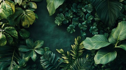 Fototapeta premium green background concept for advertisement