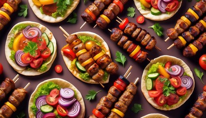  kebab repeated pattern