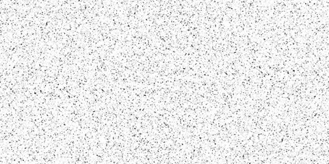 White granite terrazzo floor seamless pattern .concrete textured surface .Grain dots white wall background texture .stone granite black white background marble surface pattern.	