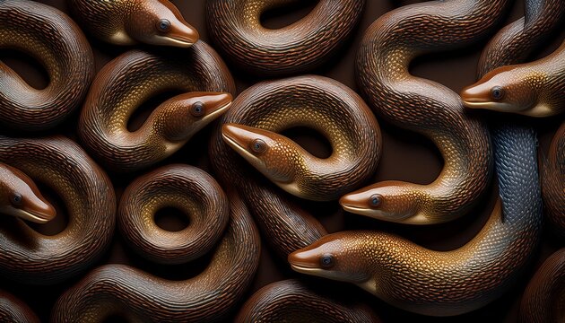 eel repeated pattern - Food Pattern