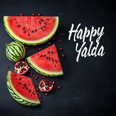 Happy Yalda Night: Embracing Tradition with Pomegranates and Watermelons