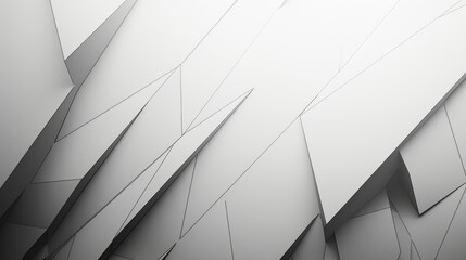 Abstract light silver and gray vector doodle background featuring geometric designs in origami style with gradient Suitable for coloring books and pages for children