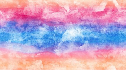 Summer tie dye batik beachwear pattern with a bleed stripe design Features a seamless variegated gradient and a space dyed shibori effect Trendy fashion print background with a washed out painterl