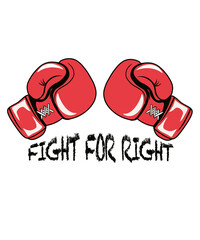 logo boxing glove red colour