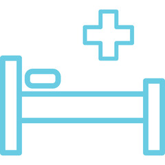 Single icon vector illustration blue