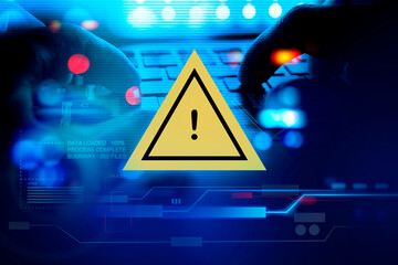 cyber crime attack warning , security awareness , risk management