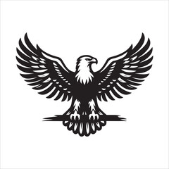 Eagle Vector Art Illustration