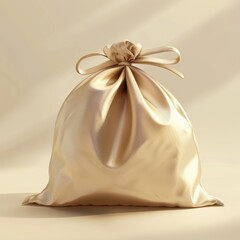a bag of gold wrapped in a bag